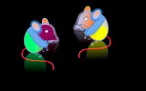 Neon Mice